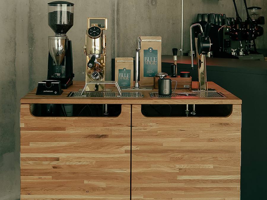 Mobile Premium-Kaffeebar von Magic Selection